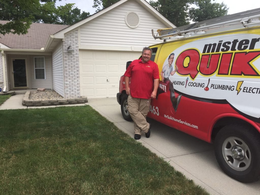 Mr. Quik technician